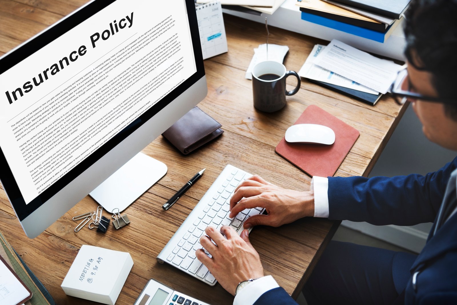 Illustration of insurance and liability policies